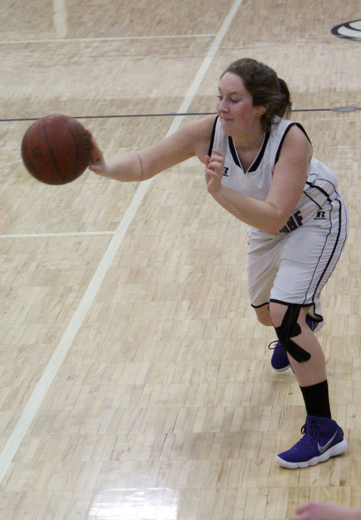 New Auburn at Lake Holcombe girls basketball 2-13-18